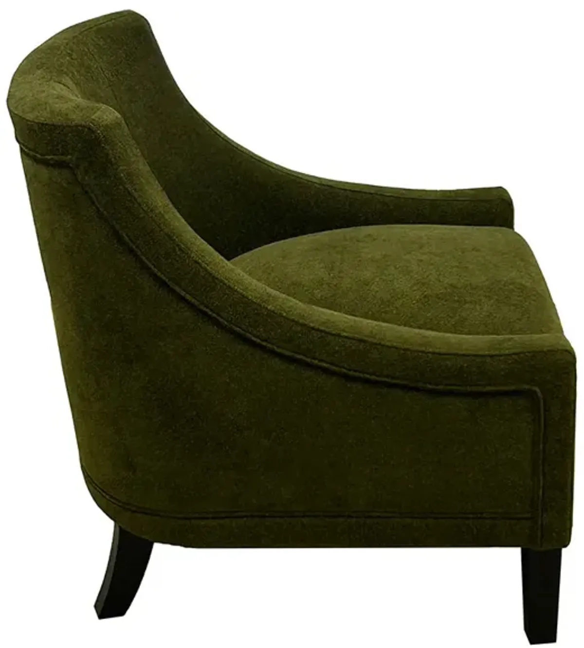 Green Roman Accent Chair