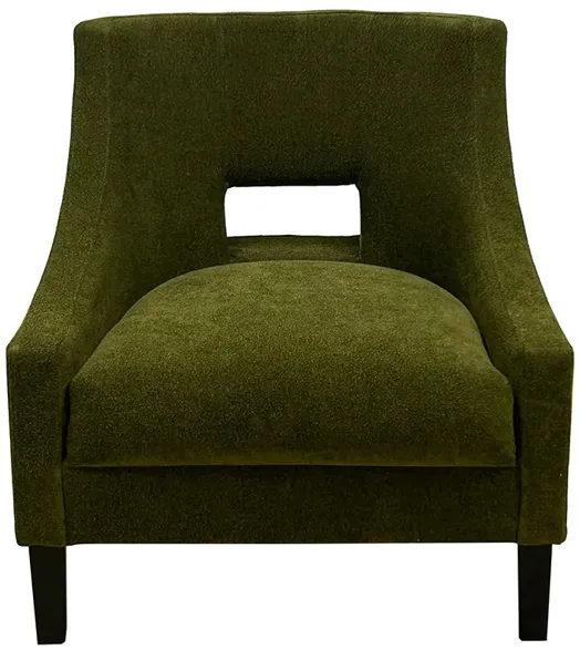 Grey Roman Accent Chair