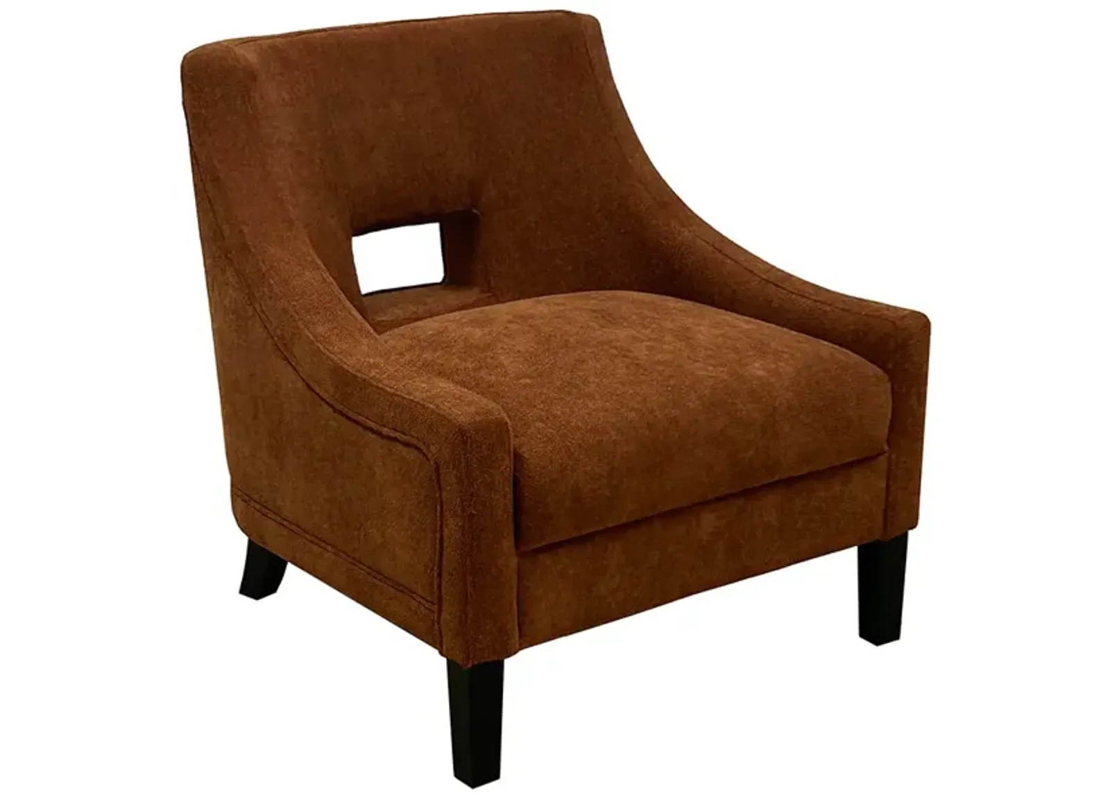 Rust Roman Accent Chair