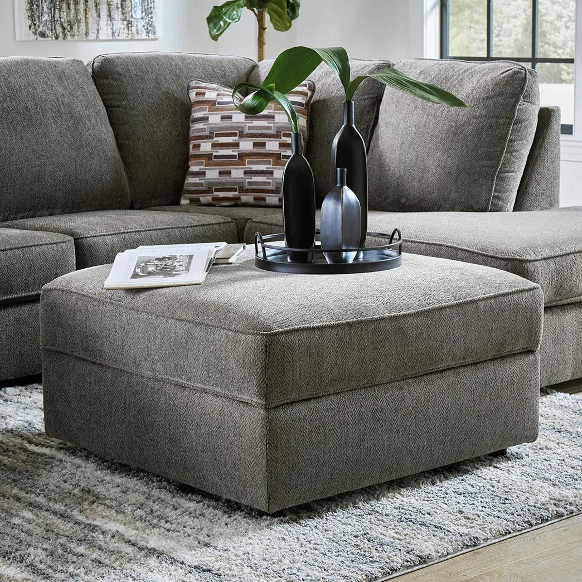 Briar Ophannon Storage Ottoman