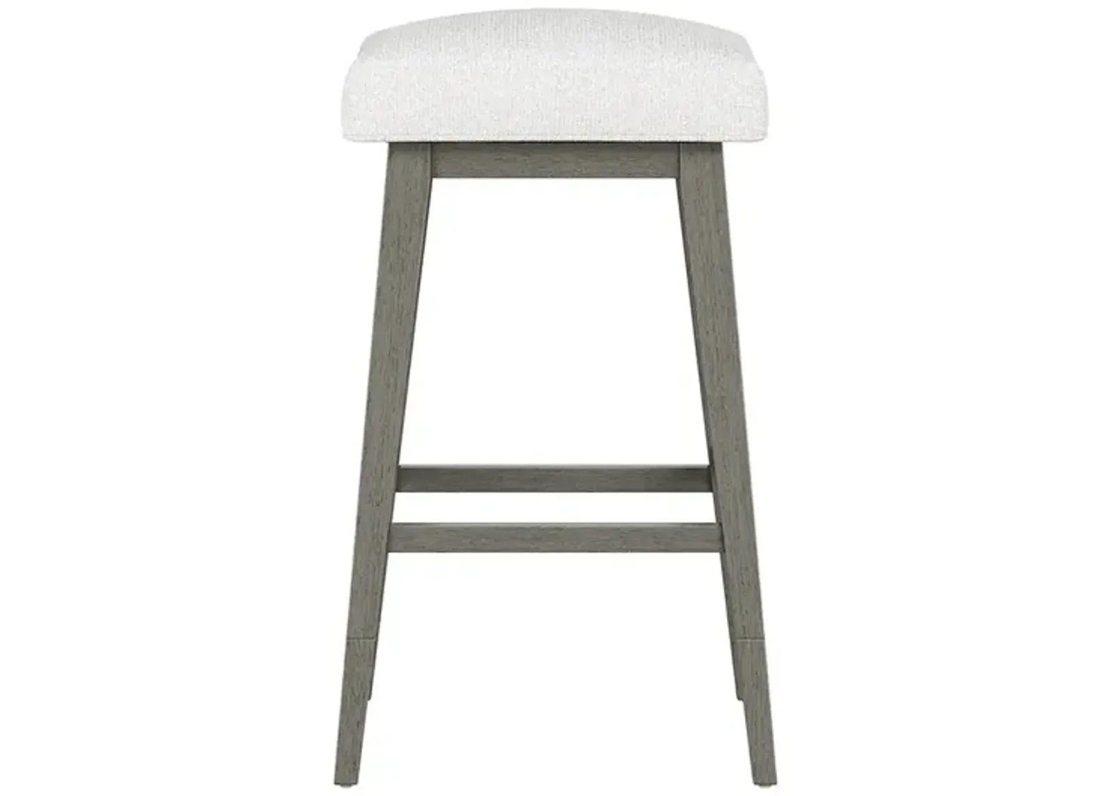 White Uniquely Yours Adjustable Height Stool