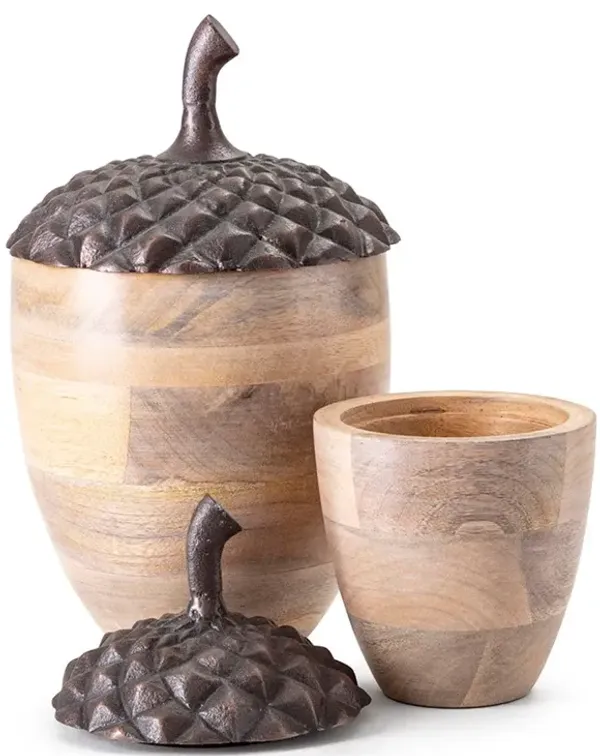 Wooden Acorns (Set of 2)