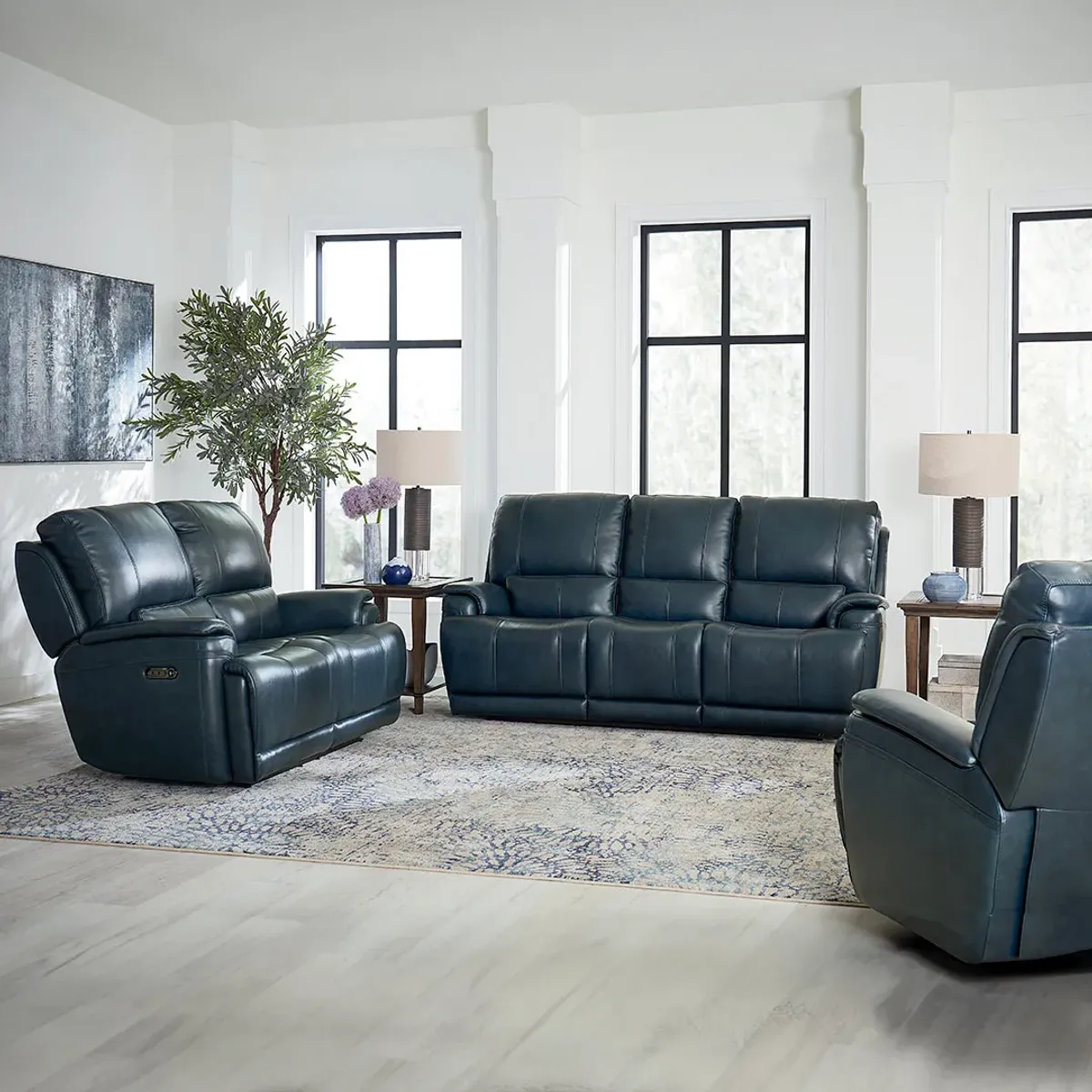 Reclining Loveseat Burlington Power Reclining Loveseat