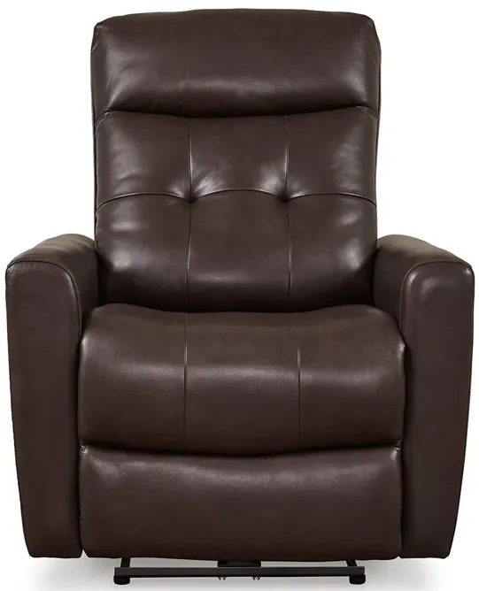 Chocolate Pisgham Power Recliner