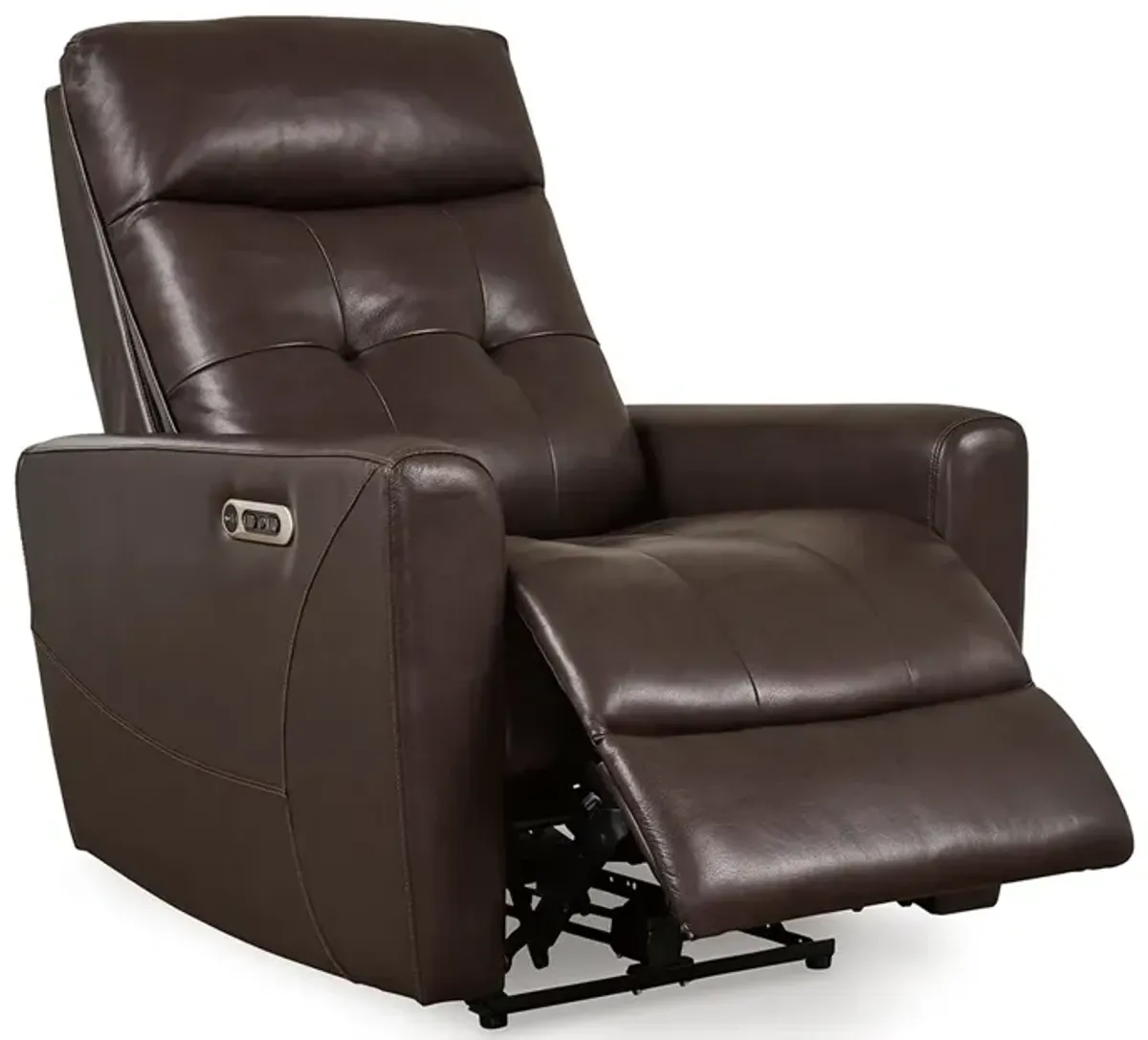 Chocolate Pisgham Power Recliner