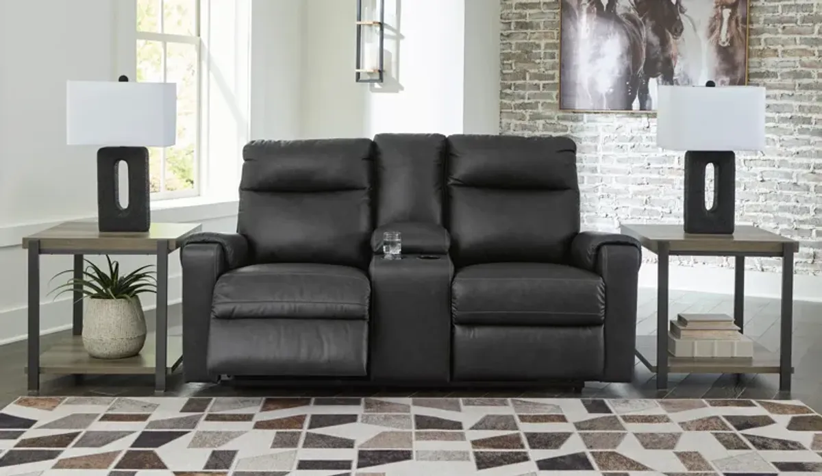 Axtellton Power Reclining Loveseat with Console