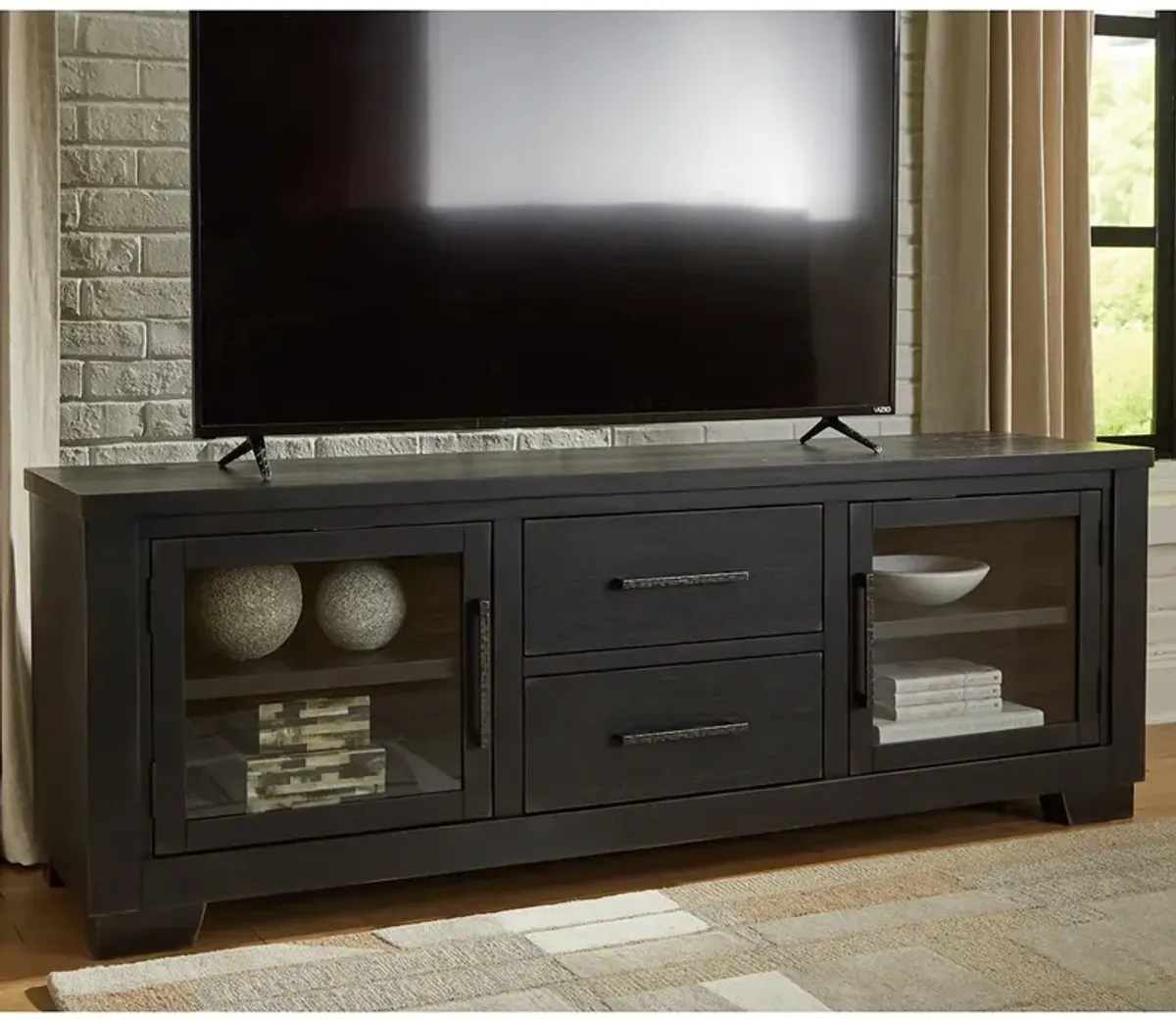 Brown Galliden TV Stand - 80 Inch