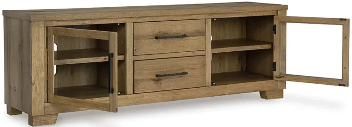 Black Galliden TV Stand - 80 Inch