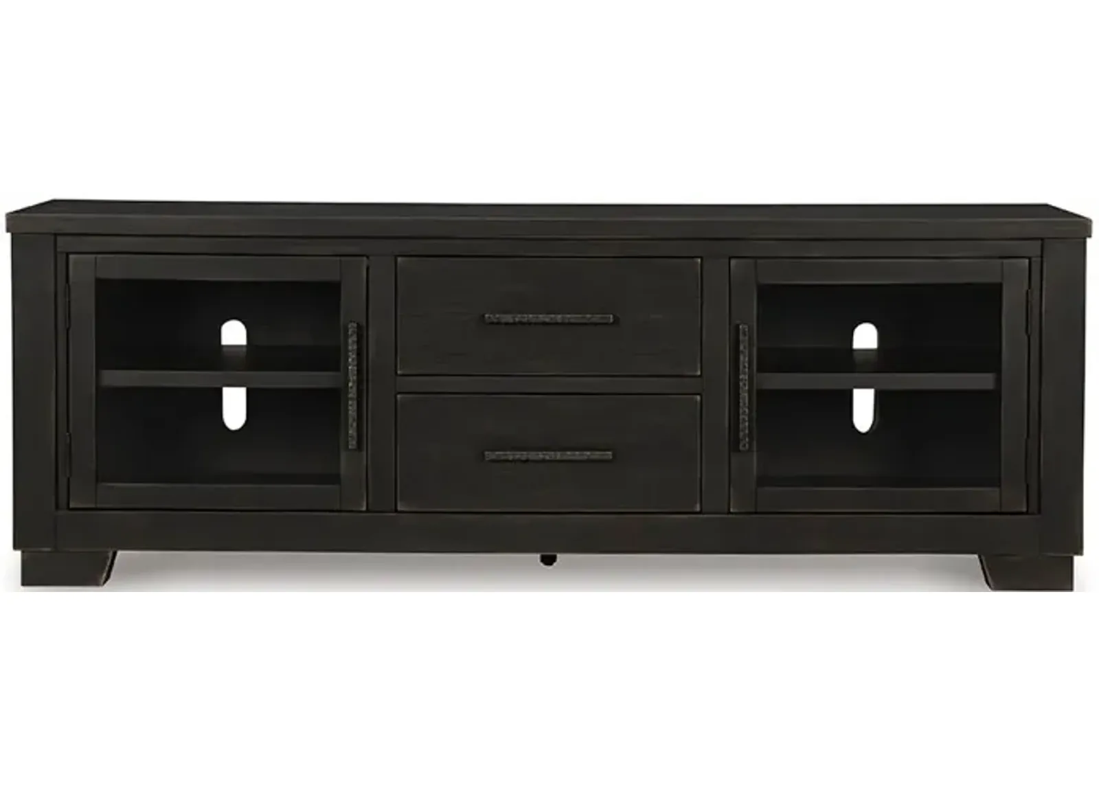 Black Galliden TV Stand - 80 Inch