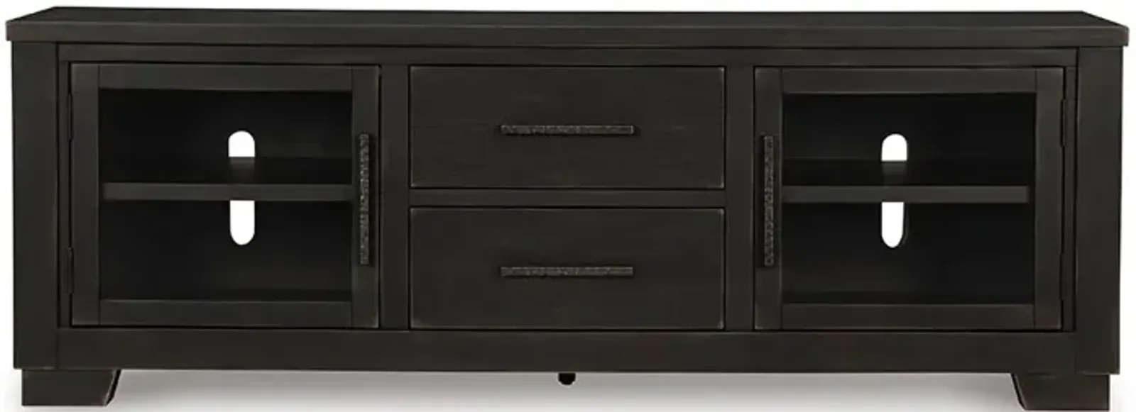 Black Galliden TV Stand - 80 Inch