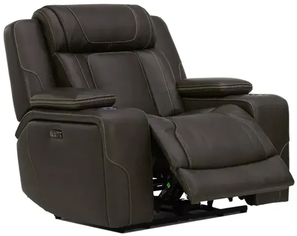 Gray First Class Power Recliner
