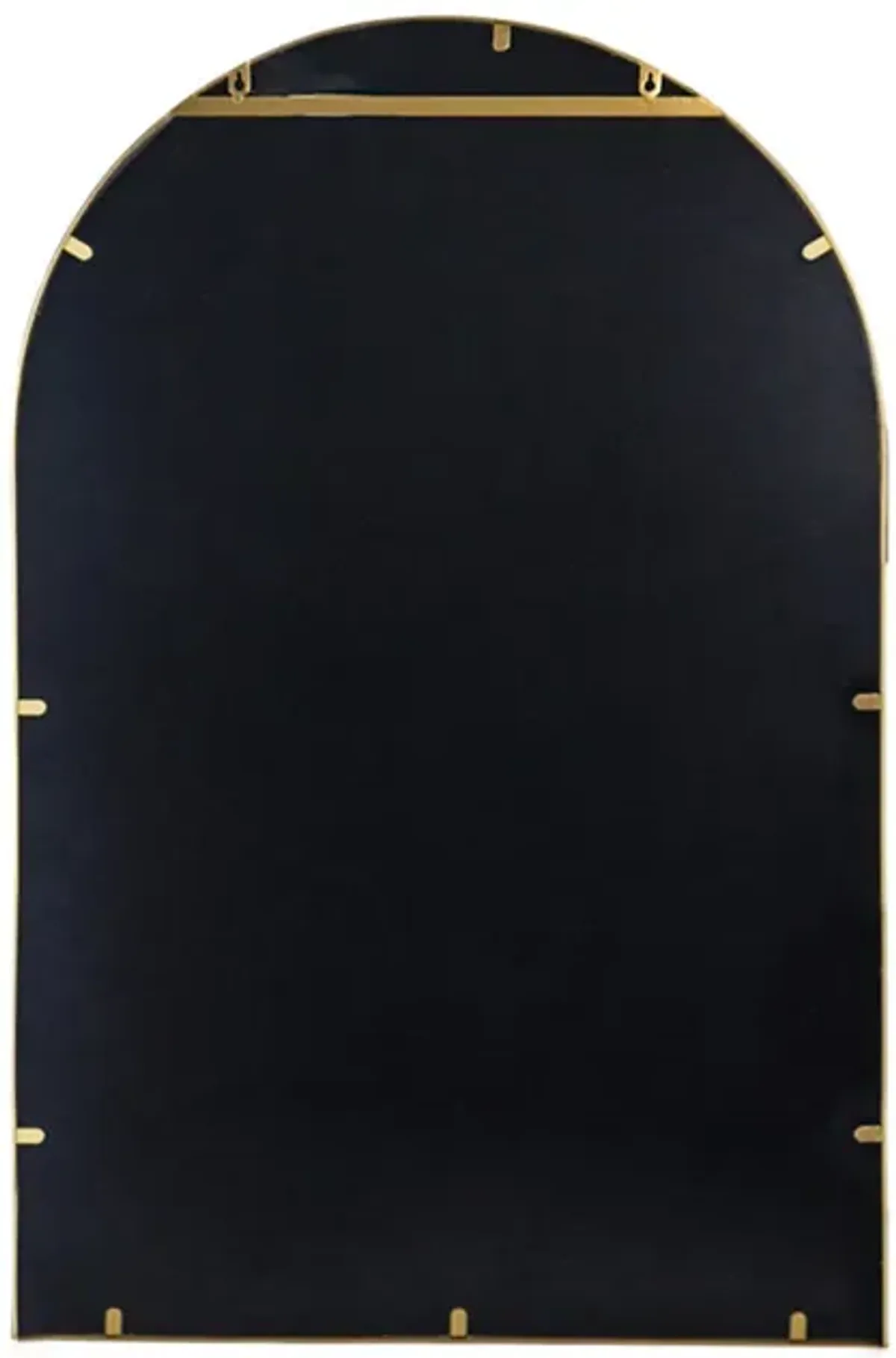 Black Celine Large Arch Mirror