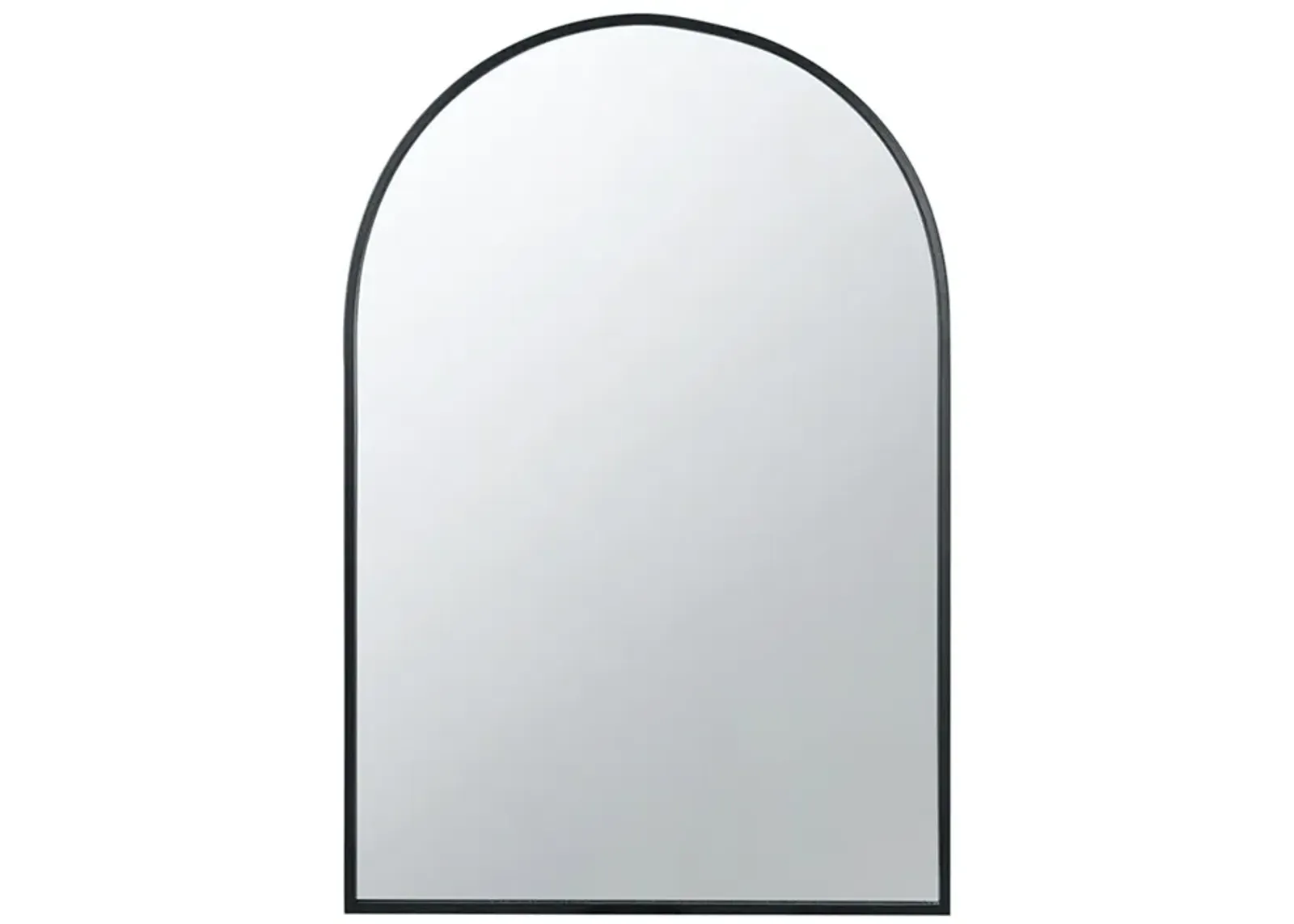 Black Celine Large Arch Mirror