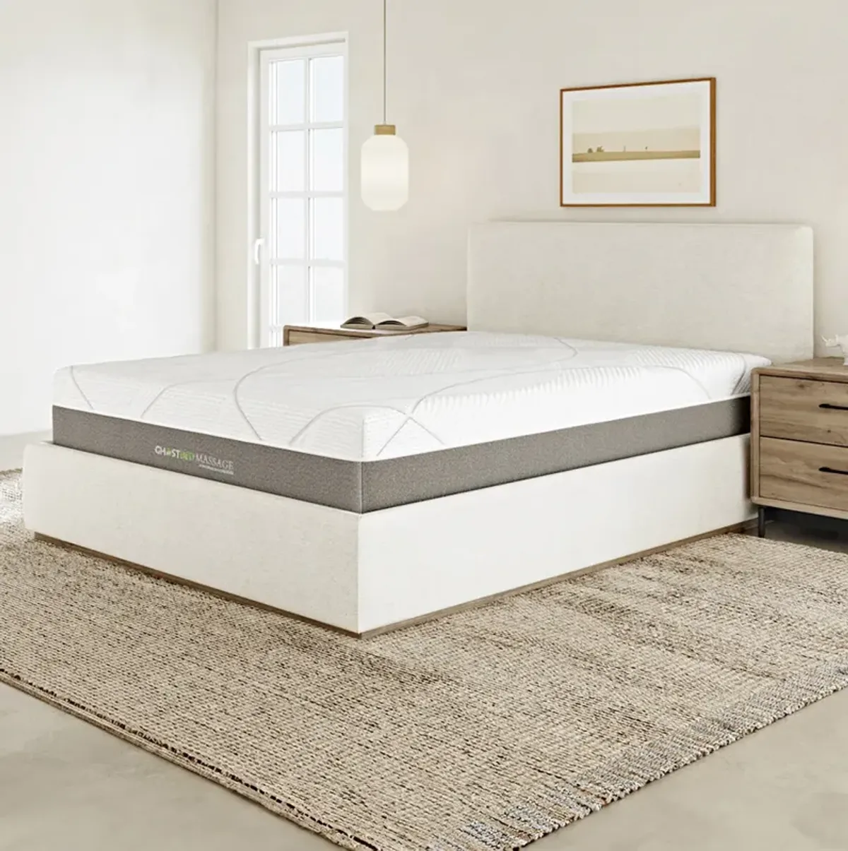 Queen Massage Hybrid Mattress