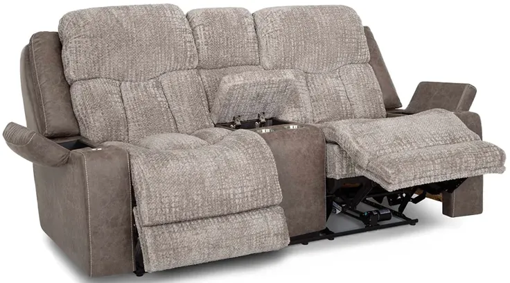 Denali Power Loveseat with Console