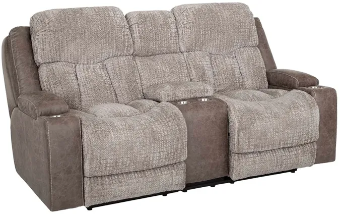 Denali Power Loveseat with Console