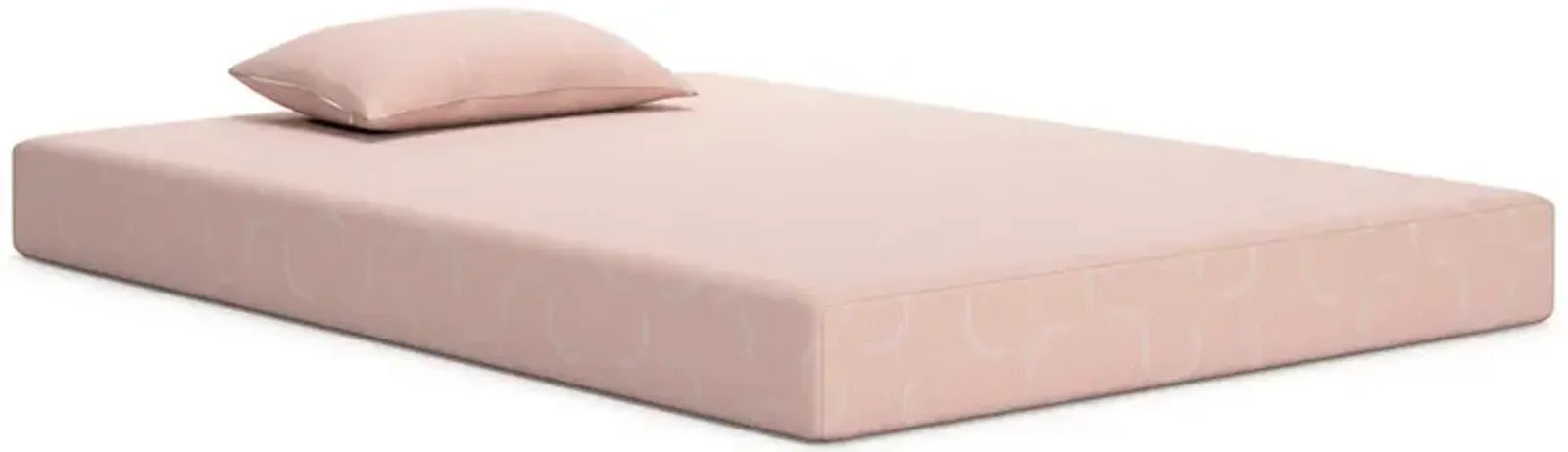 Twin / Coral iKidz Mattress with Pillow