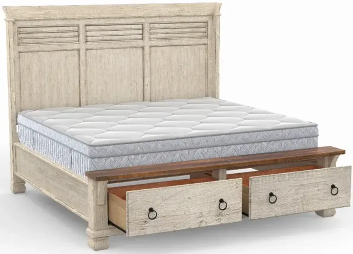 Queen Belmont Storage Bed