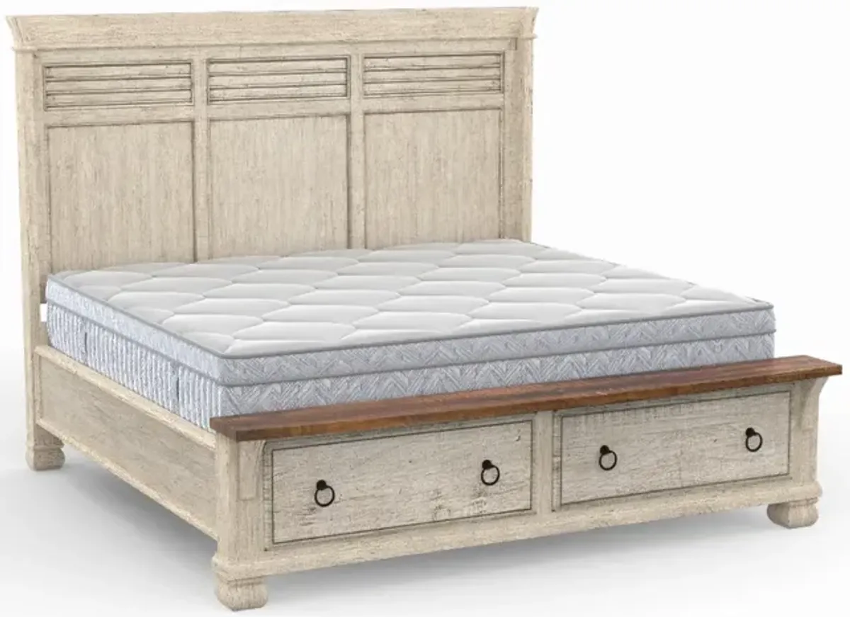 Queen Belmont Storage Bed