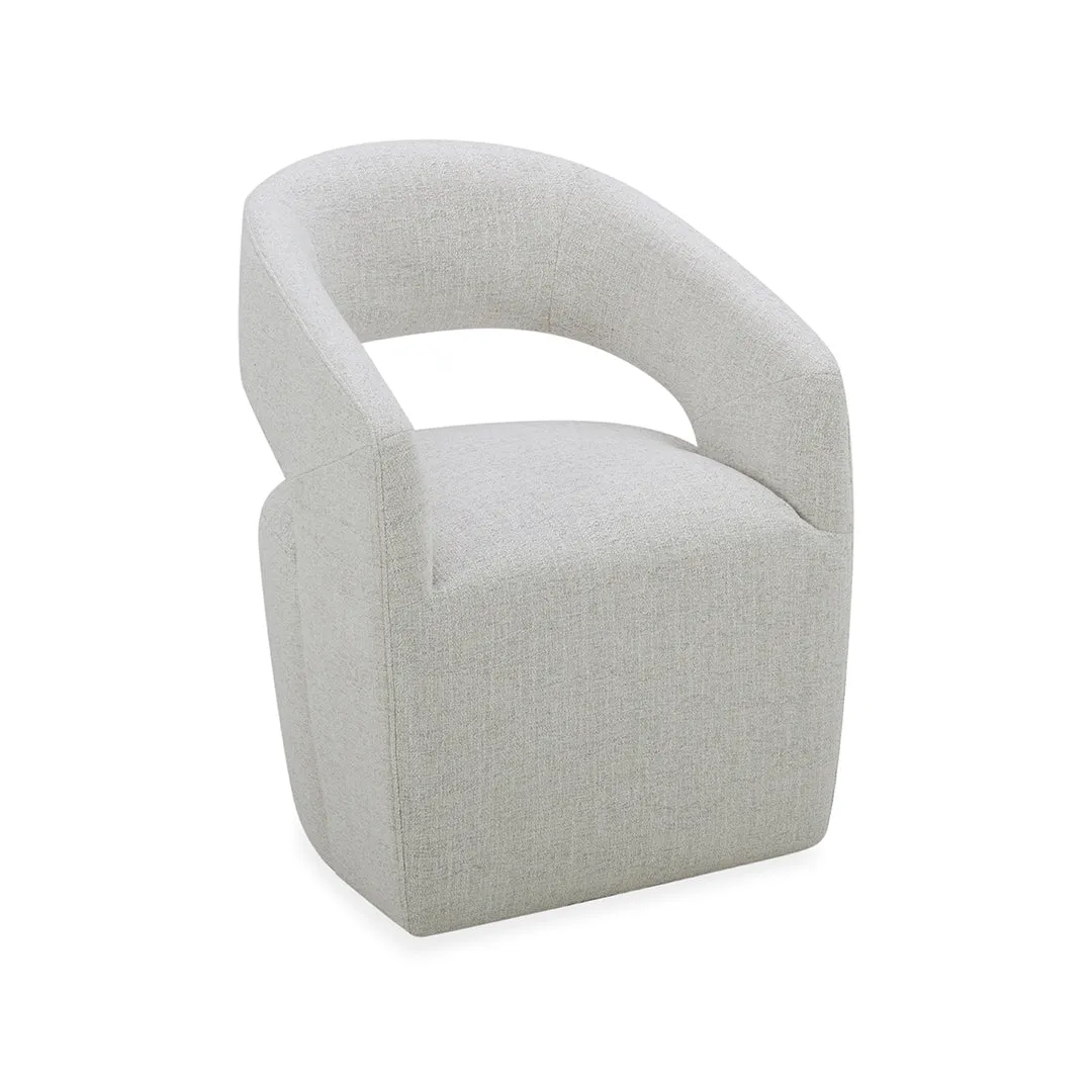 Wheat Nathan Upholstered Dining Chair