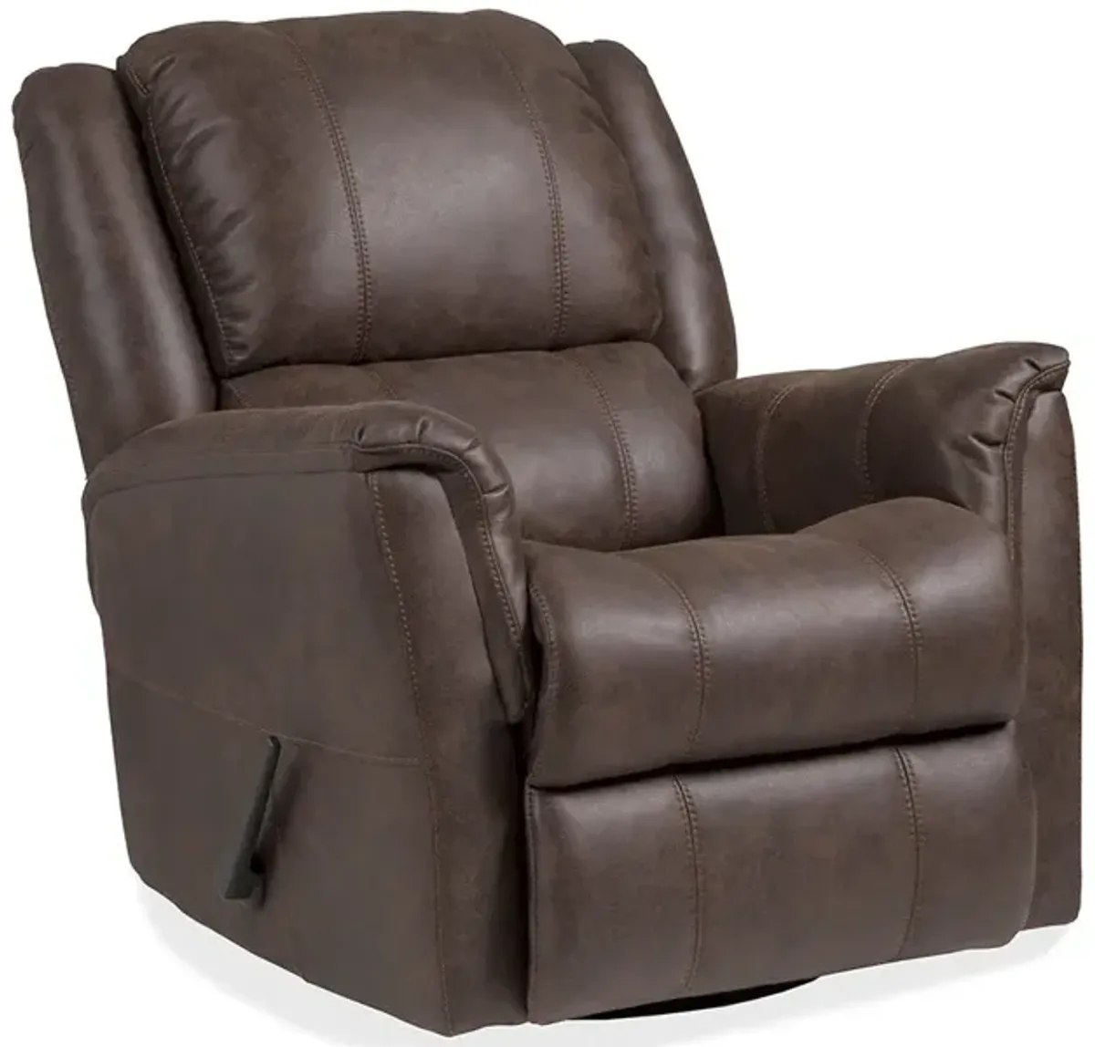 Walnut Venus Swivel Glider Recliner