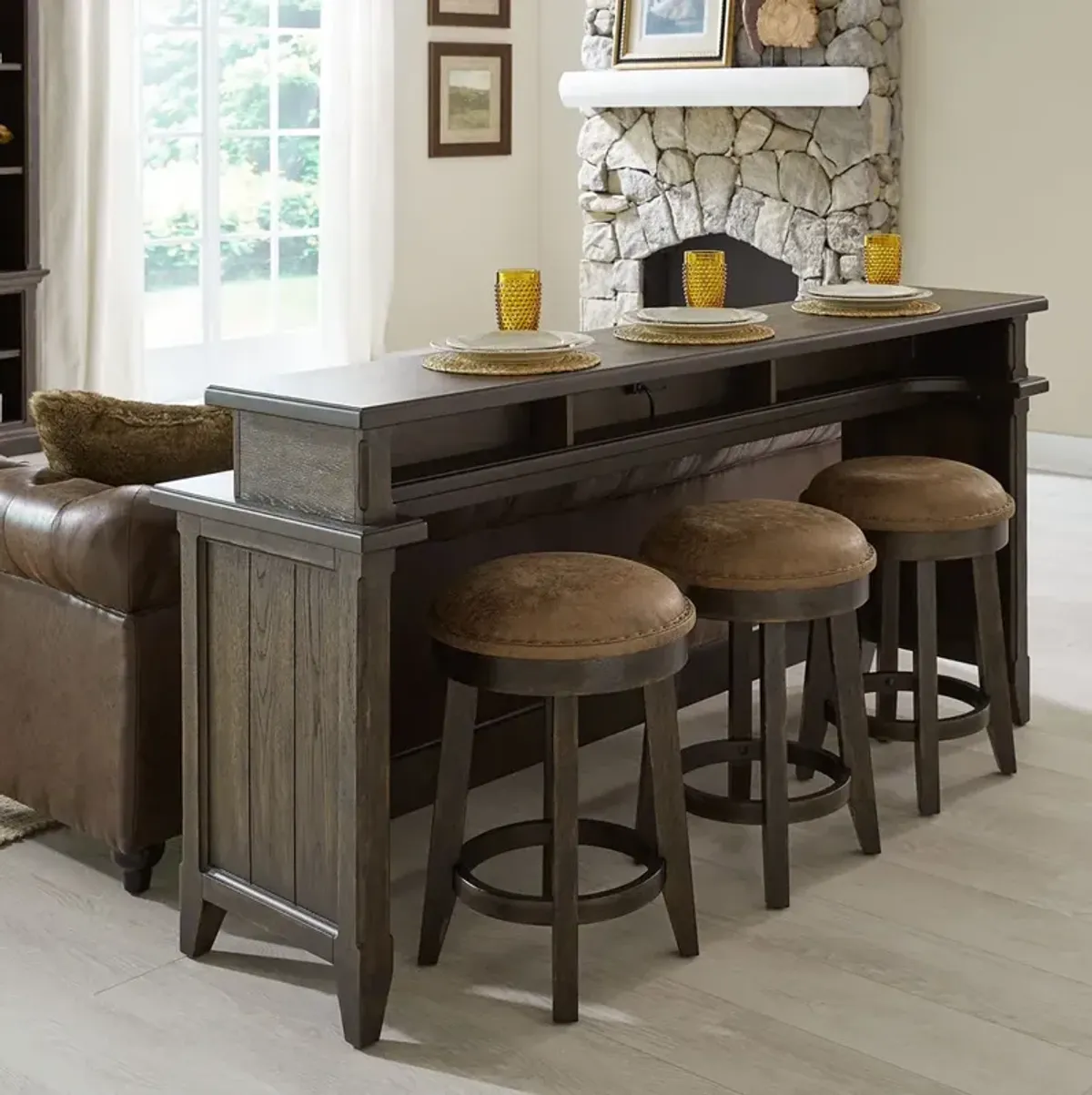 Paradise Valley Upholstered Stool