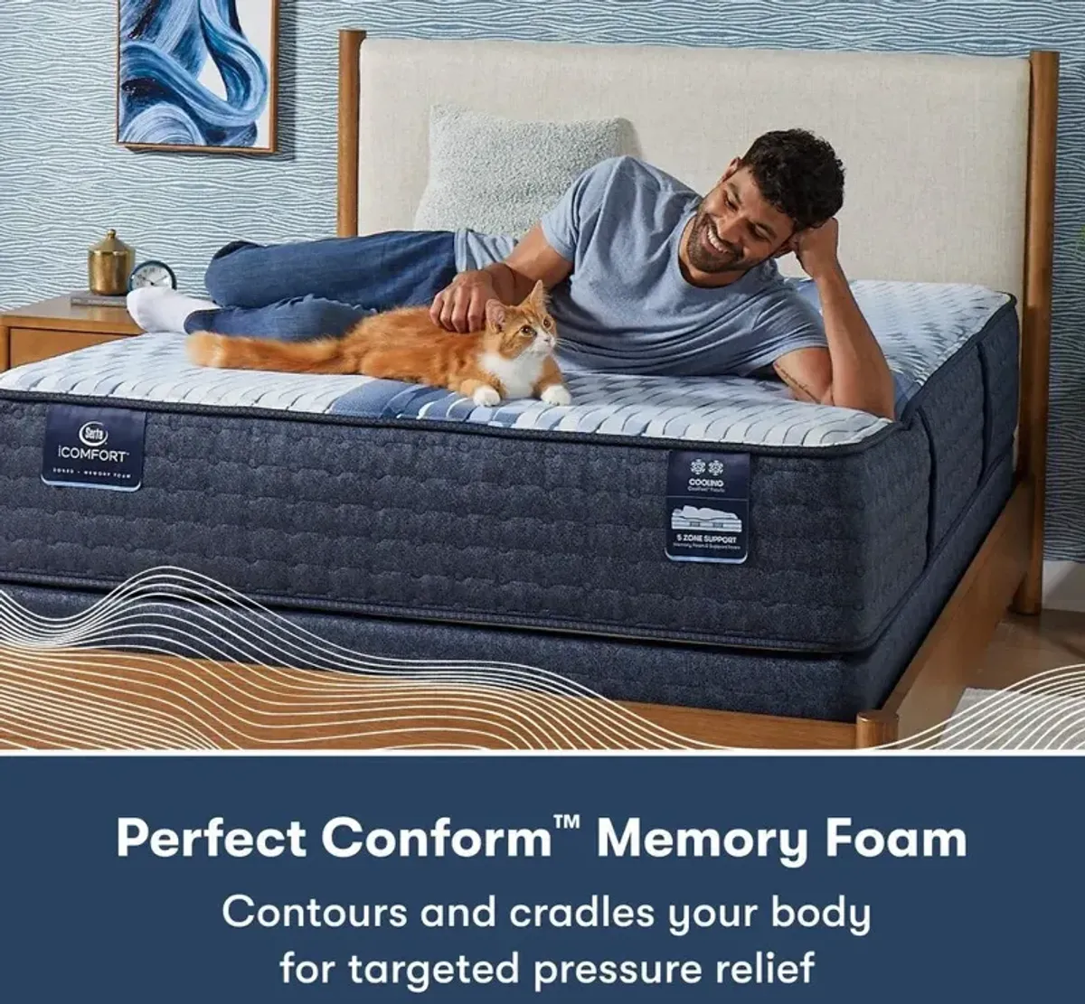 Twin XL Serta iComfort Iona Plush Mattress