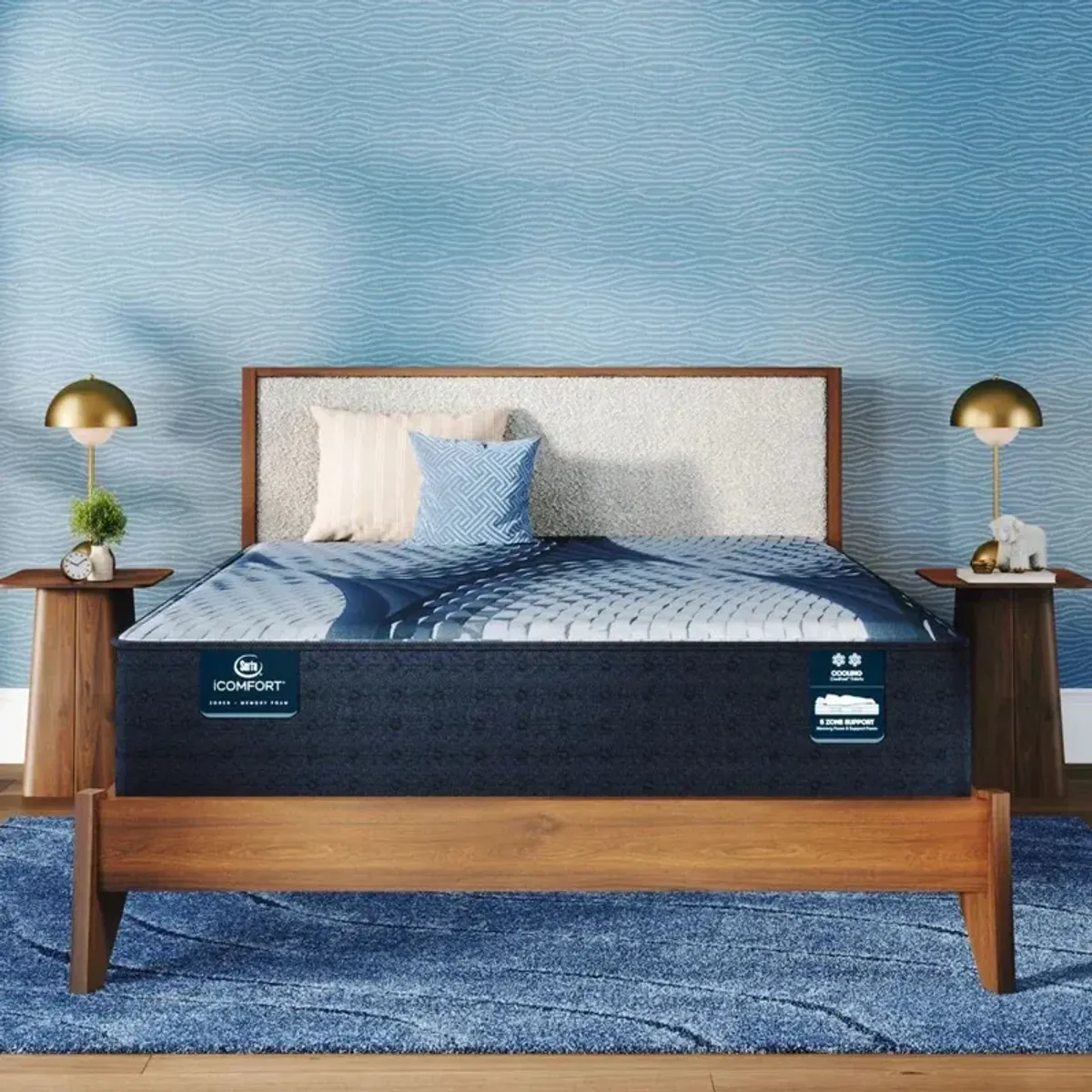 Queen Serta iComfort Iona Plush Mattress