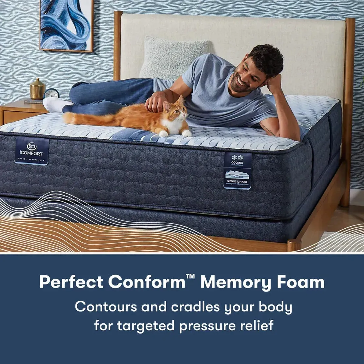 King iComfort Aveda Medium Mattress