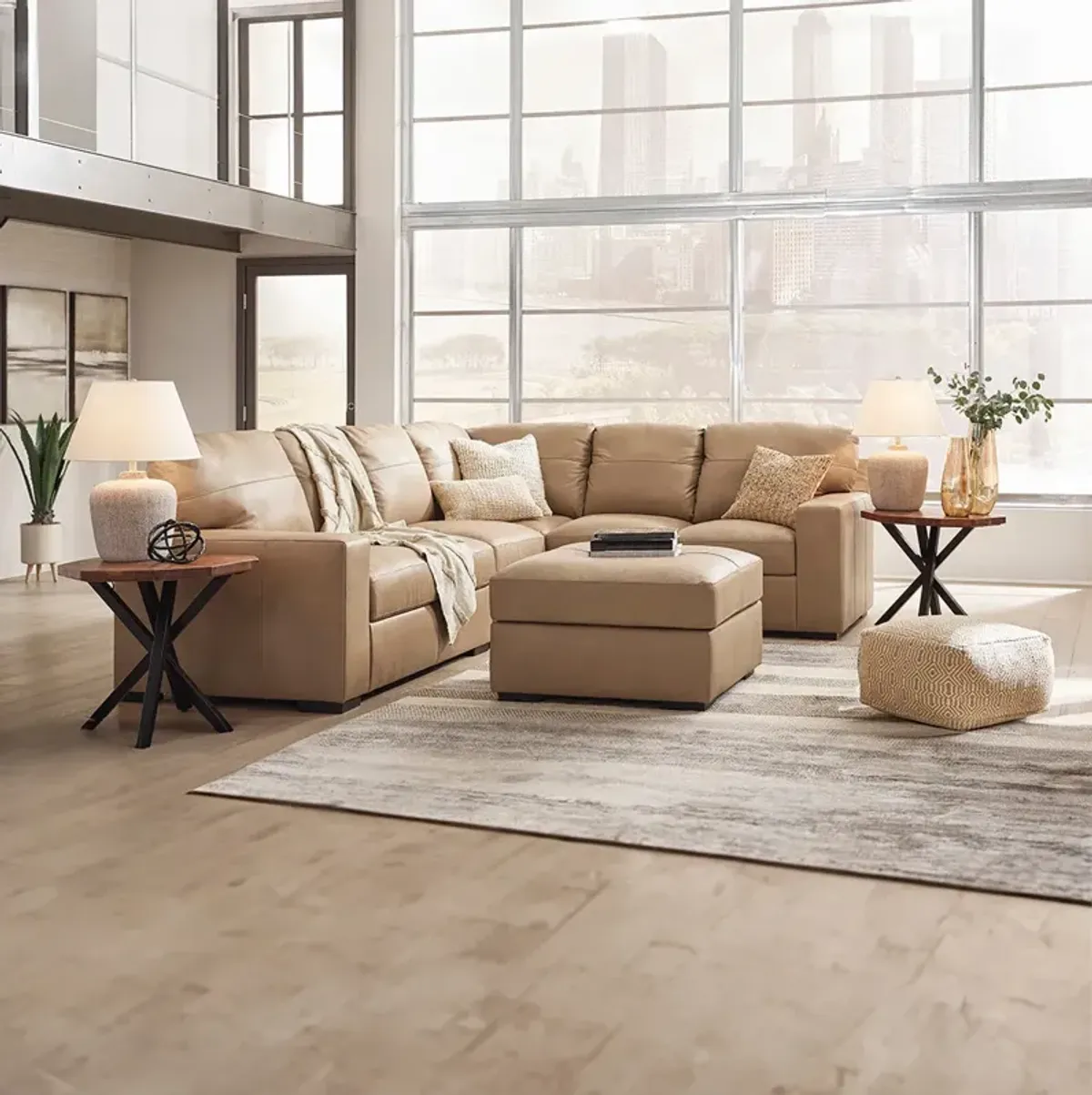 Bandon Sectional with Ottoman Bandon Sectional with Ottoman (4pc)