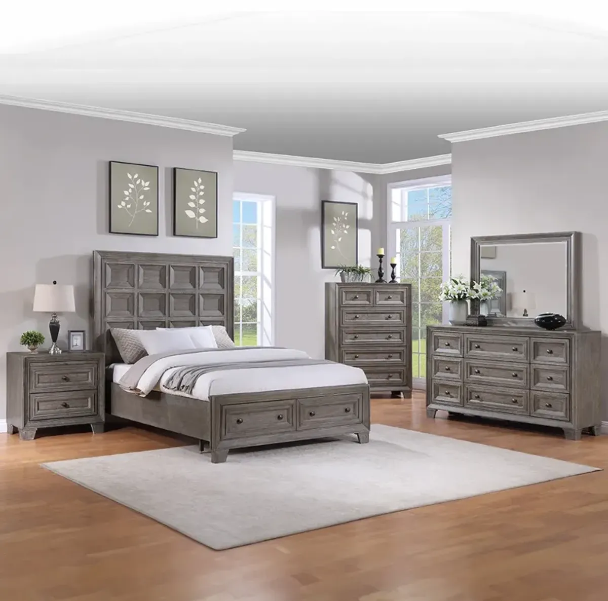 King Elliot Storage Bed