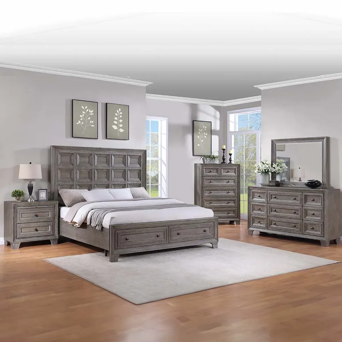 King Elliot Storage Bed