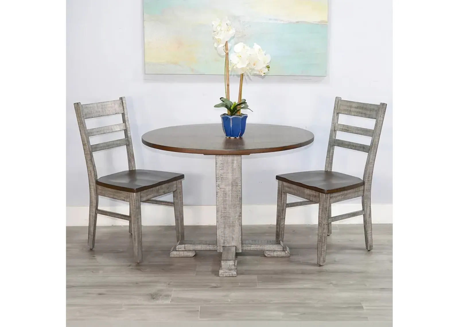 Homestead Hills Round Dining Set (3pc)