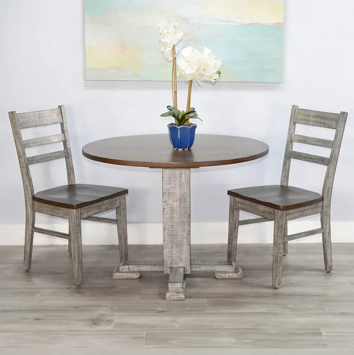 Homestead Hills Round Dining Set (3pc)