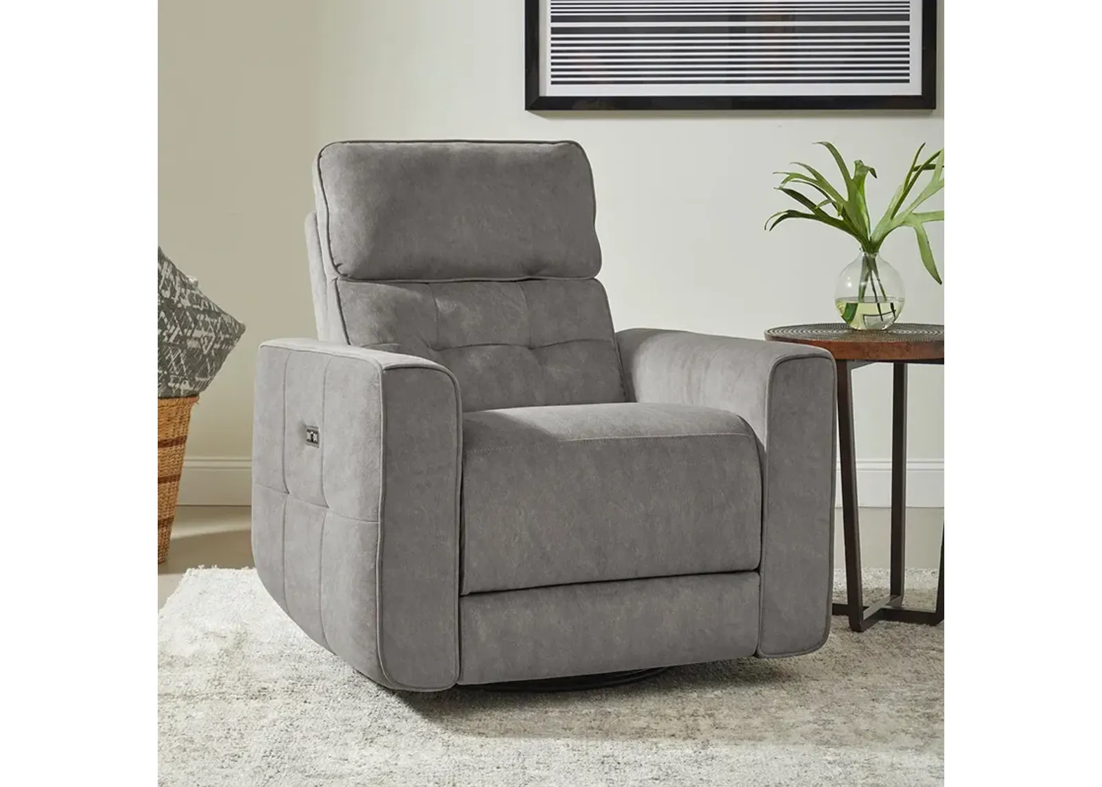 Rue Power Swivel Recliner