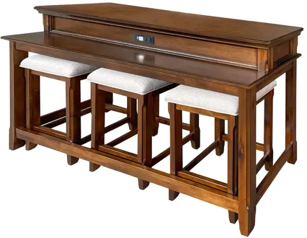 Brown Turner Sofa Table Set
