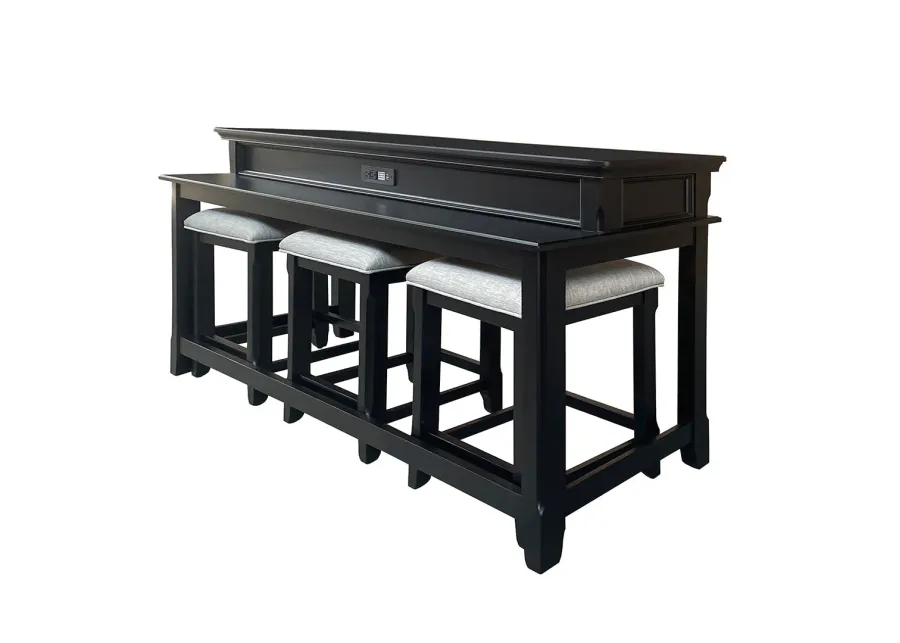 Black Turner Sofa Table Set