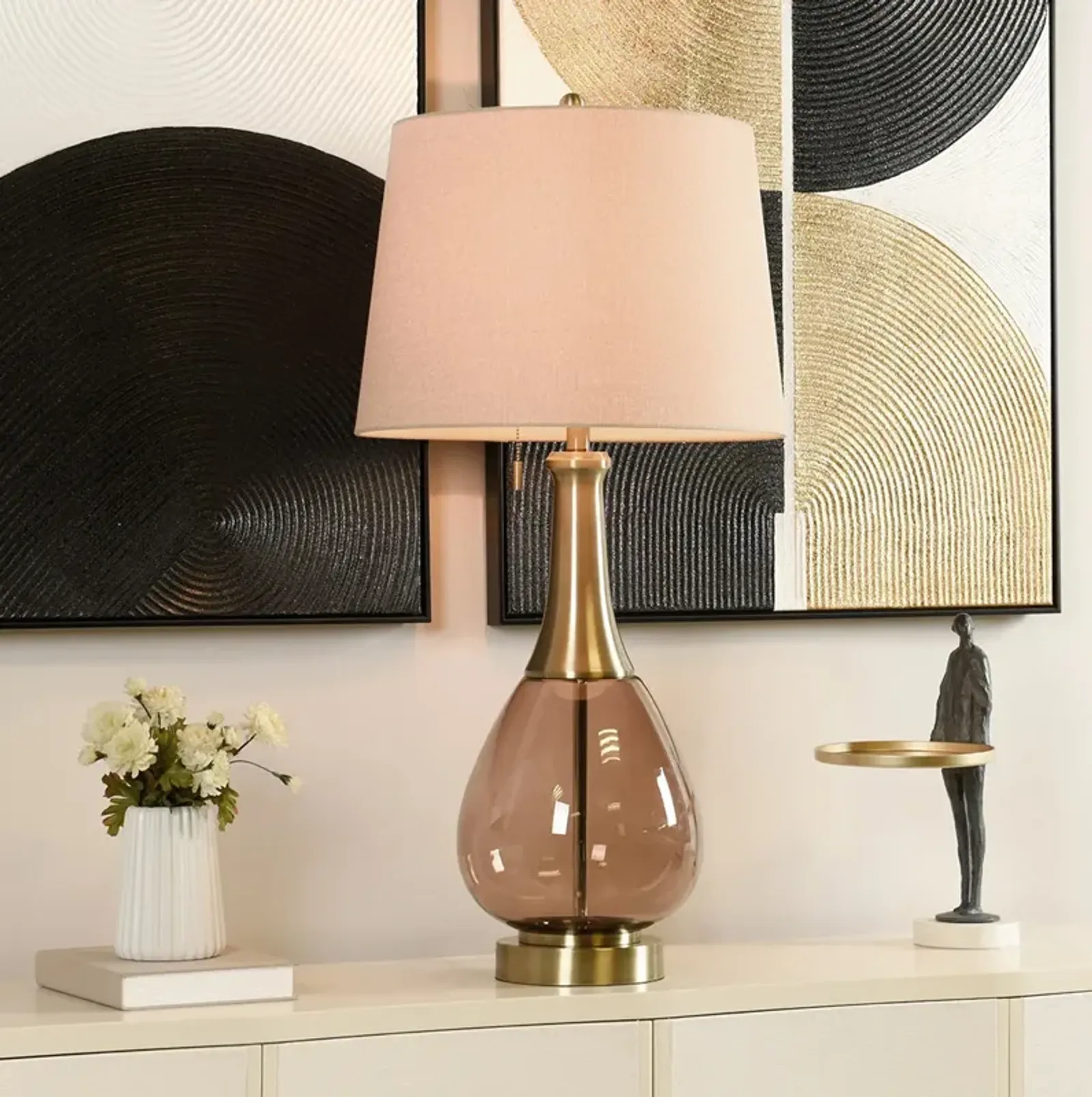 Cocoa Table Lamp