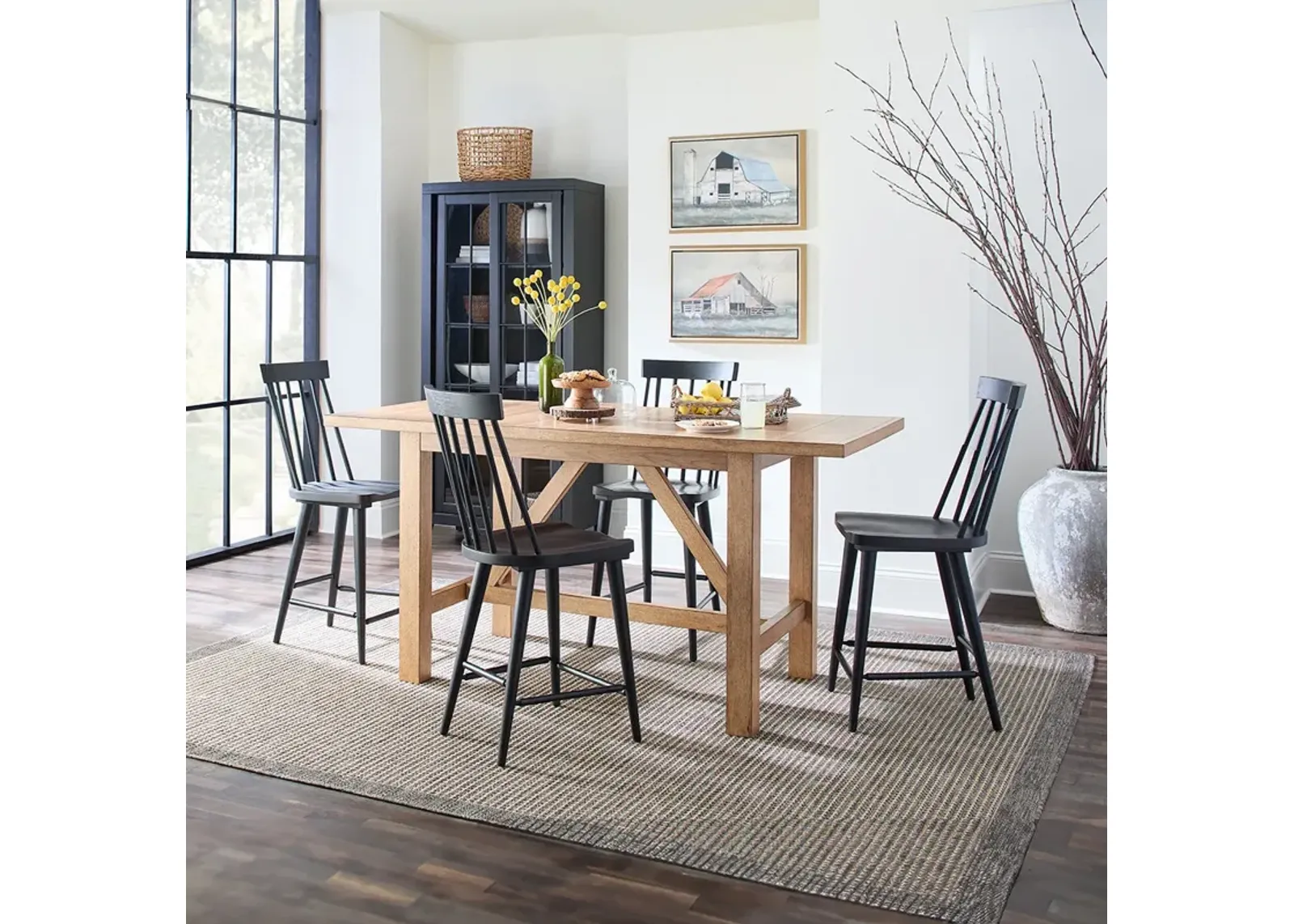 Today's Traditions - Counter Height Dining Set (5pc)