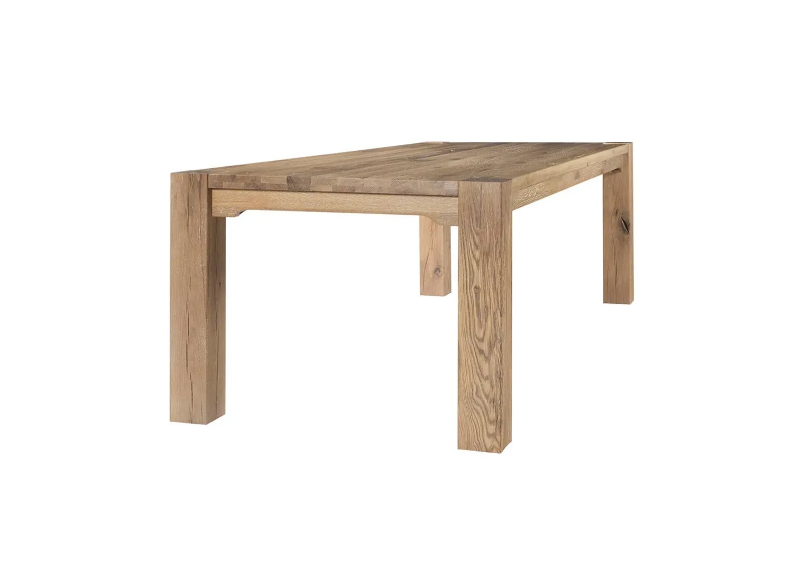 Bleached White Dovetail Dining Table - 100 Inch