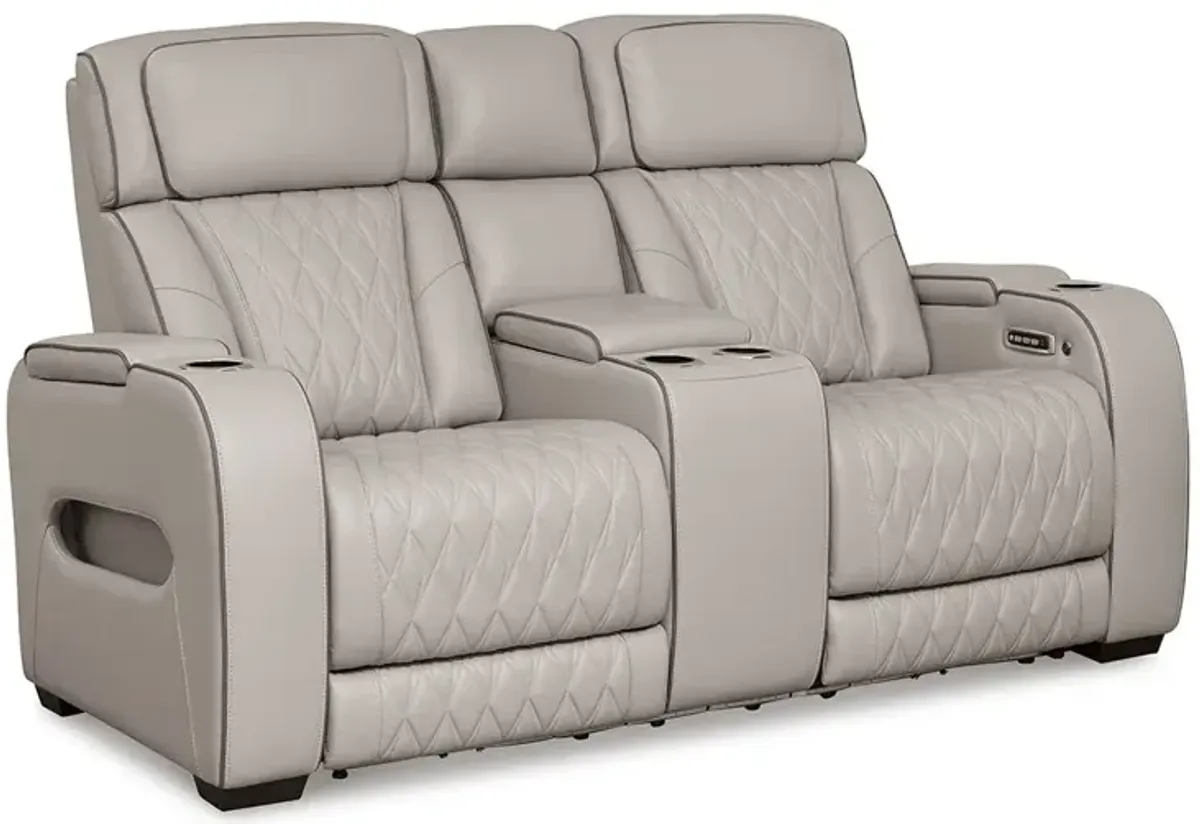 Boyington Power Reclining Loveseat with Console