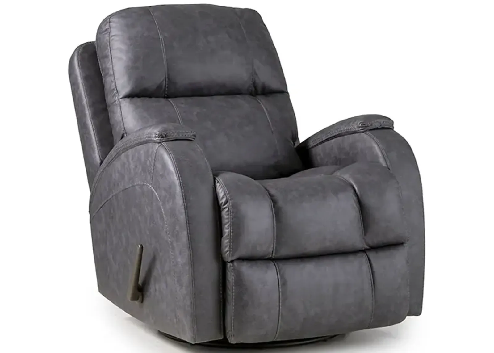 Graphite Zena Swivel Glider Recliner