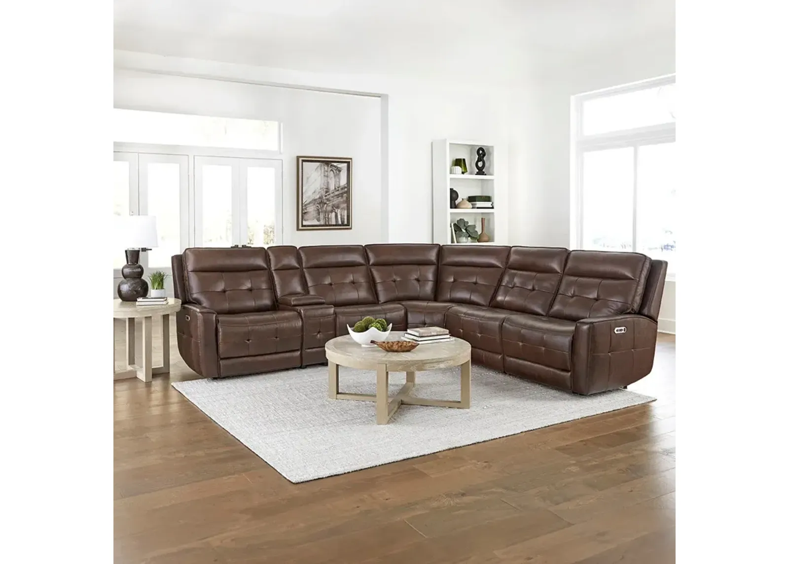 Eastwood Power Reclining Sectional (6pc)