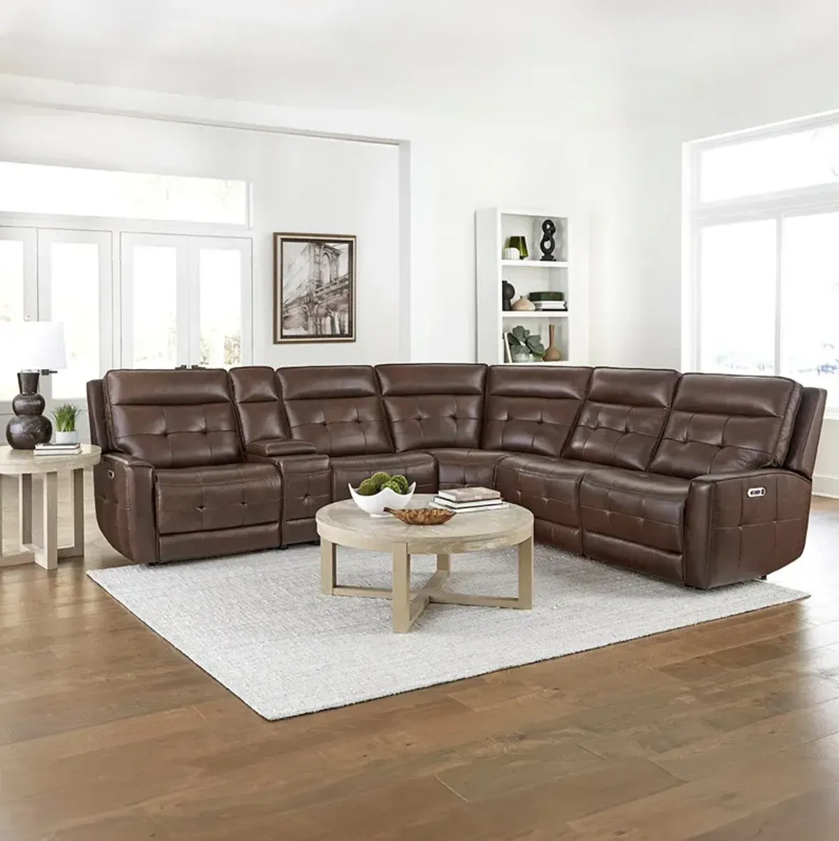 Eastwood Power Reclining Sectional (6pc)