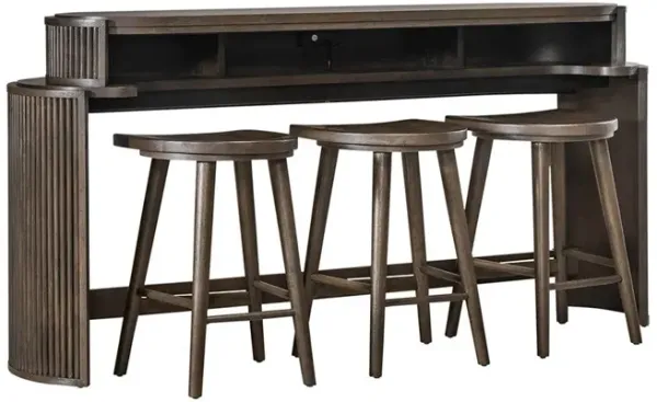 City View Console Table with Stools