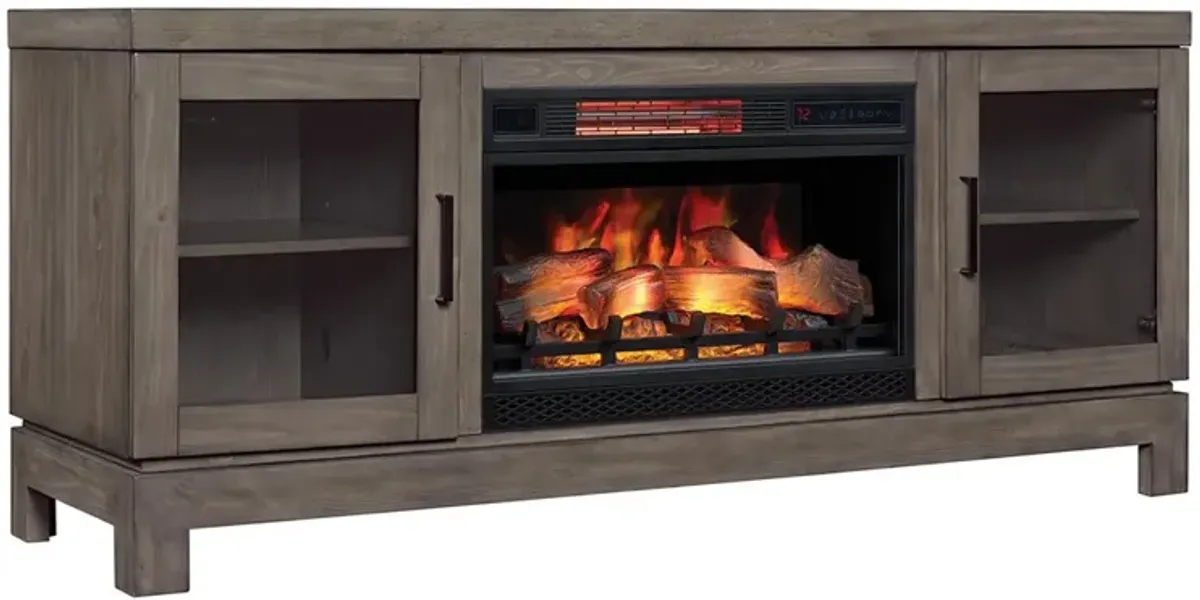 Berkeley TV Stand with Fireplace