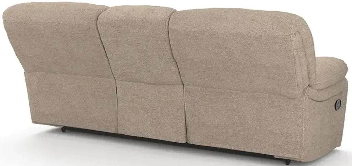 Tobacco Kayce Manual Reclining Sofa