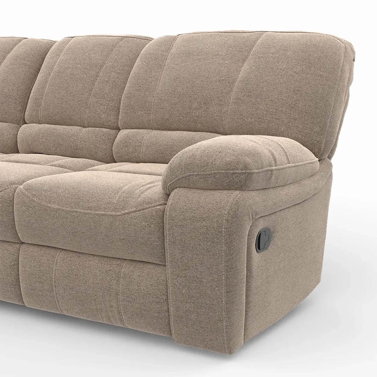 Tobacco Kayce Manual Reclining Sofa