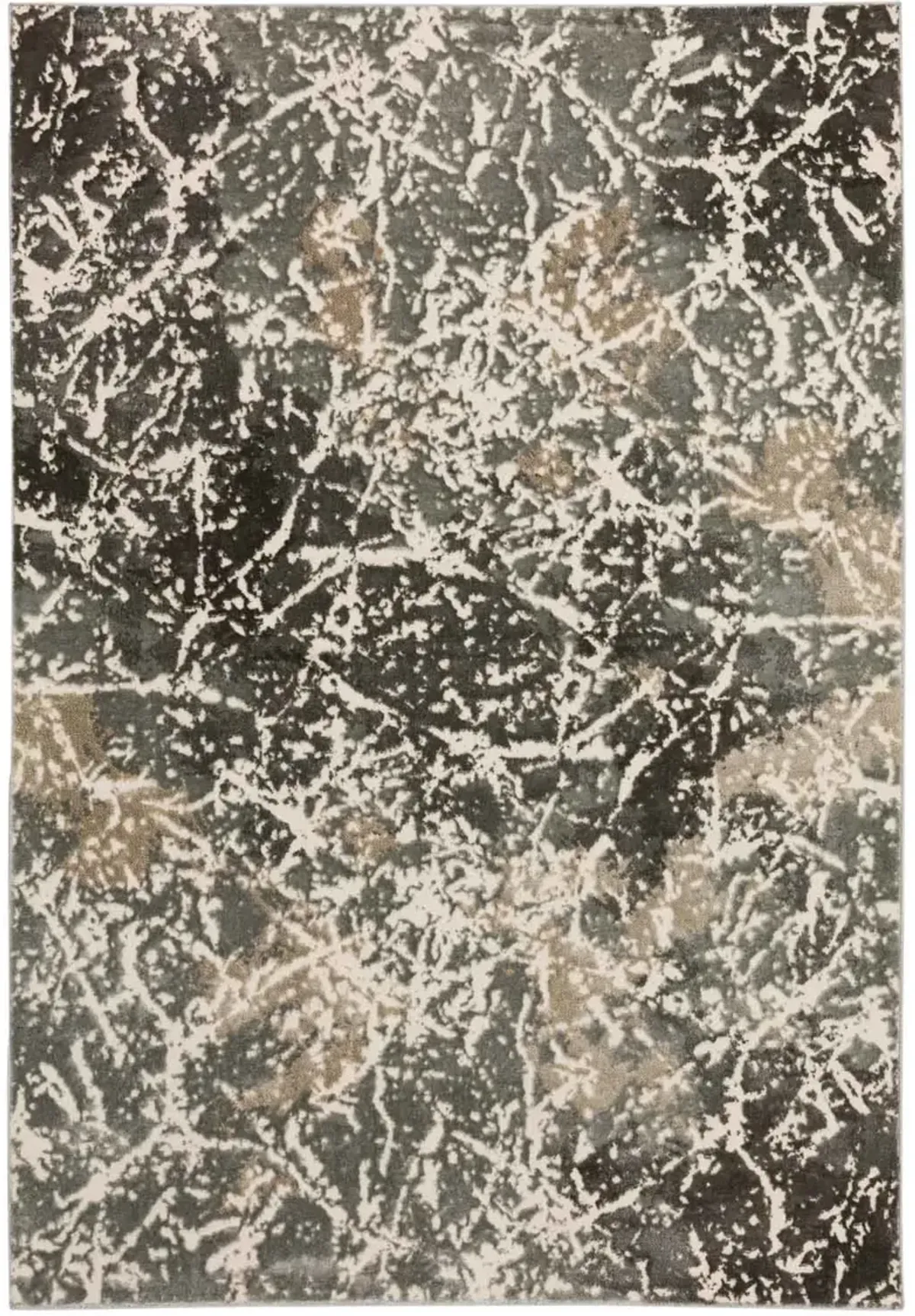 3x5 Karma Gray Rug