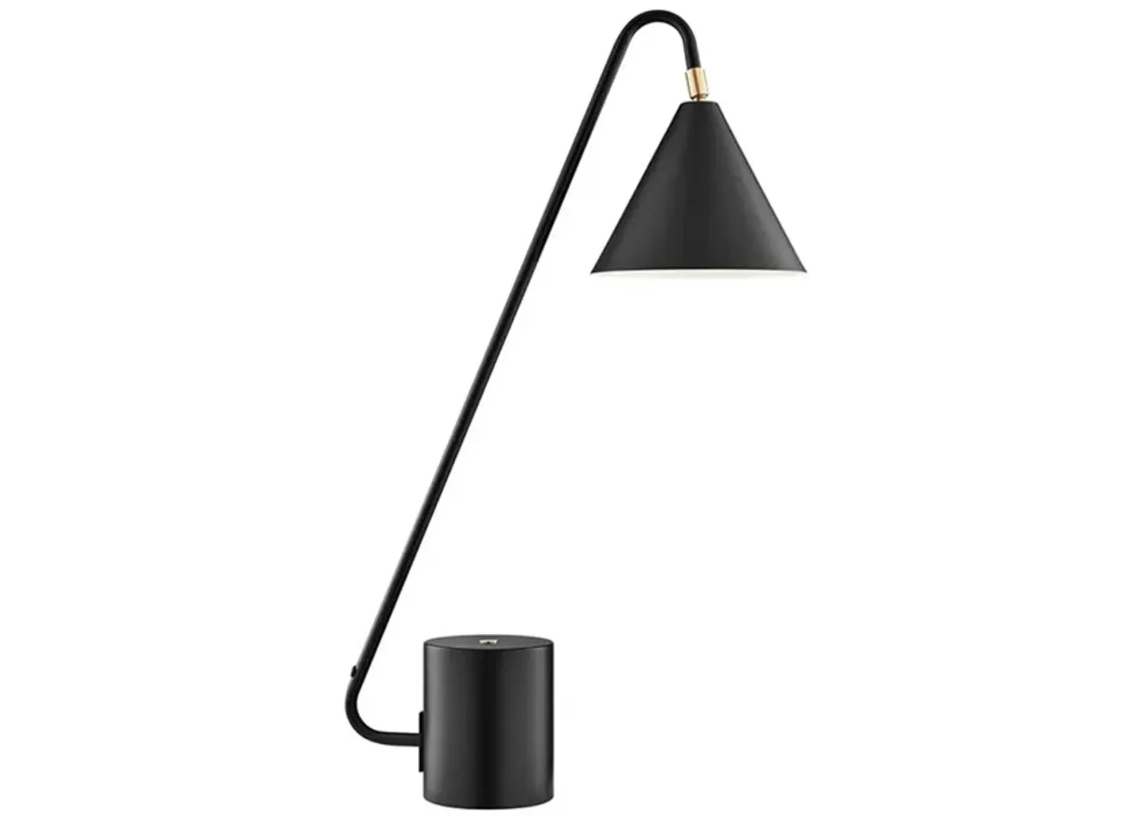 Quade Black Metal Table Lamp